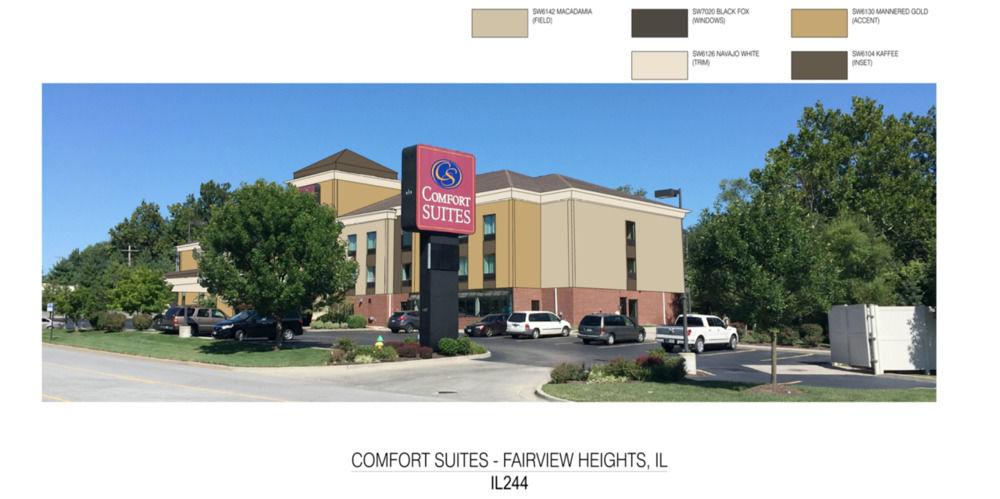 Comfort Suites Fairview Heights Exterior photo